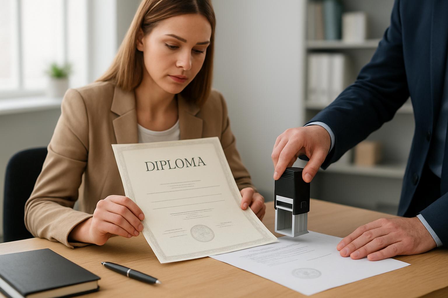 Как быстро поставить апостиль на диплом и не потерять время на повторную подачу