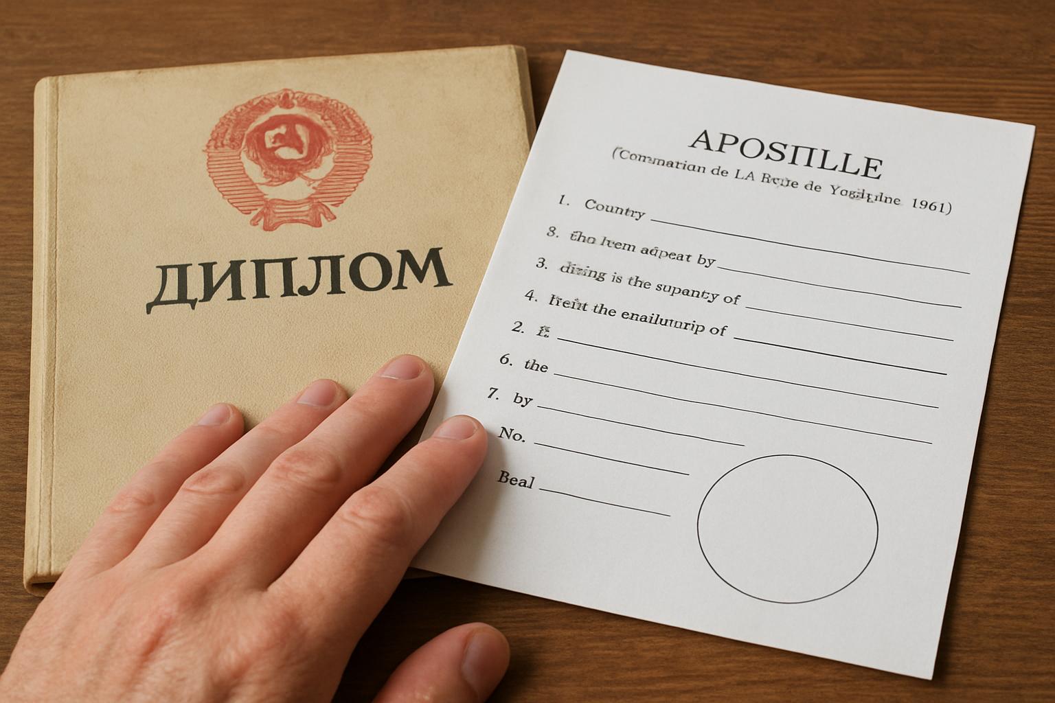 Апостиль на советский диплом: почему не все документы проходят с первого раза. Что трактуется как «старый диплом апостиль» и как с ним работать