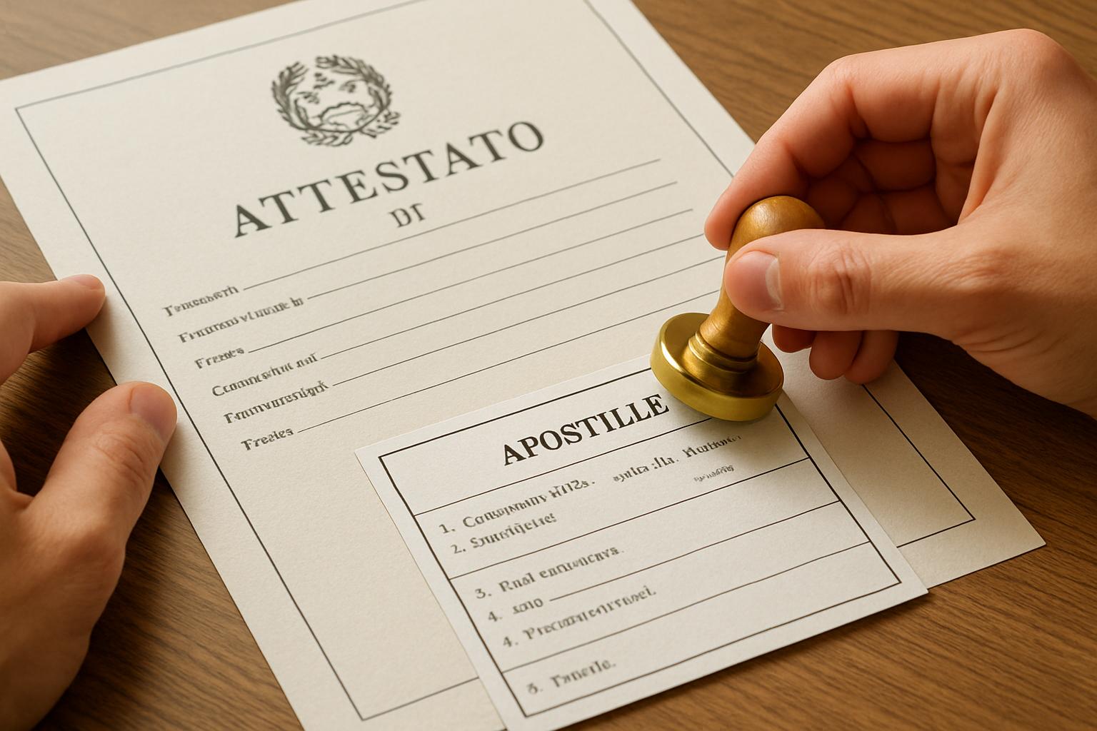 Апостиль на школьный аттестат для Италии: что проверяют особенно внимательно