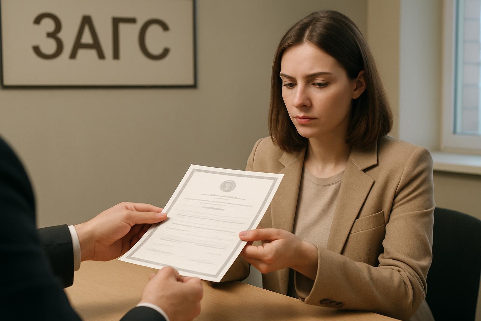 Как получить справку из ЗАГС для подачи документов за границу и не столкнуться с отказом