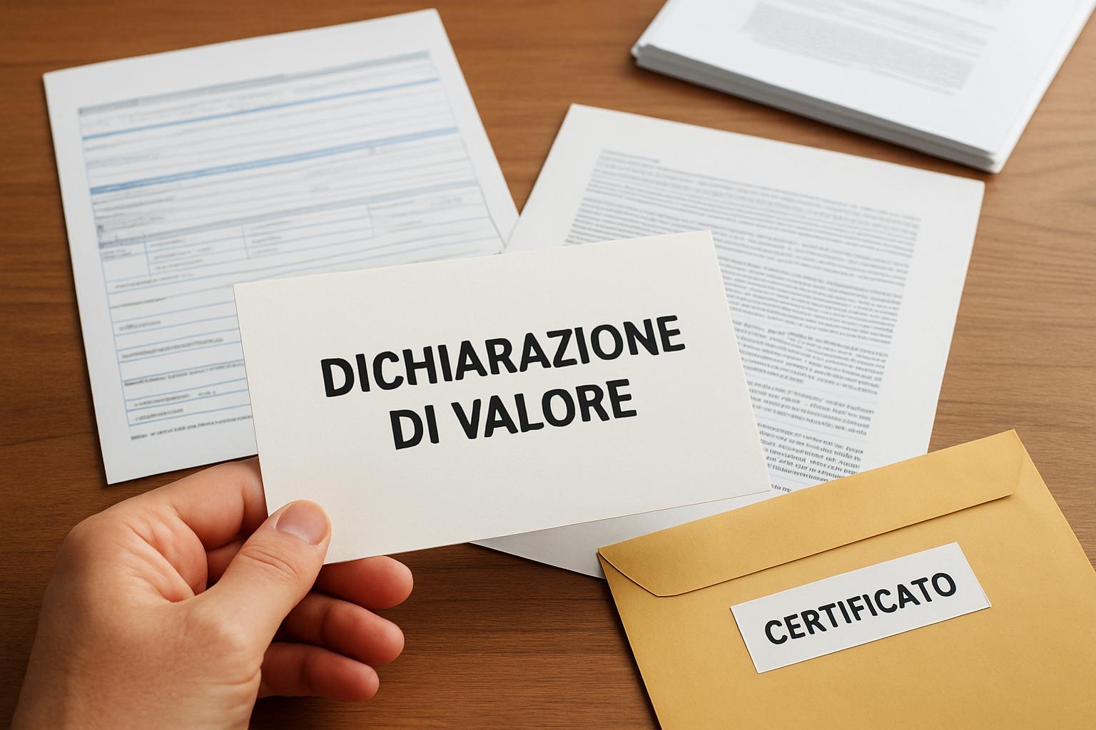 Как получить Dichiarazione di Valore без хаоса в документах и бесконечных исправлений. Какие документы готовить заранее