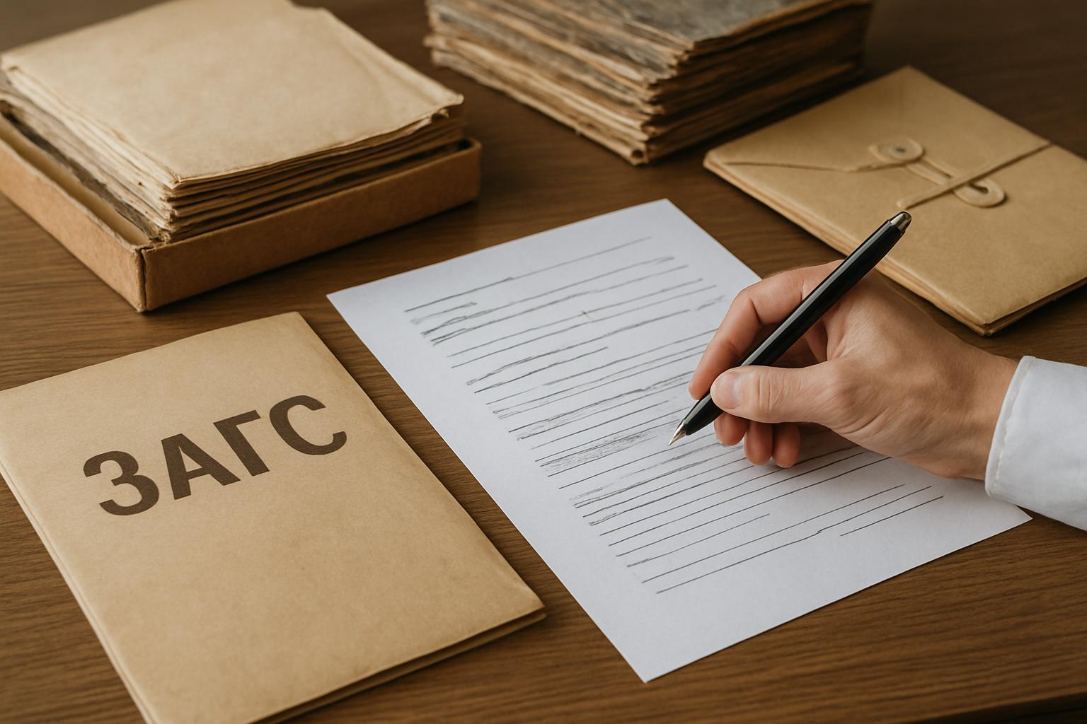 Архивные документы ЗАГС: как запросить старые записи и почему ответ может прийти не сразу