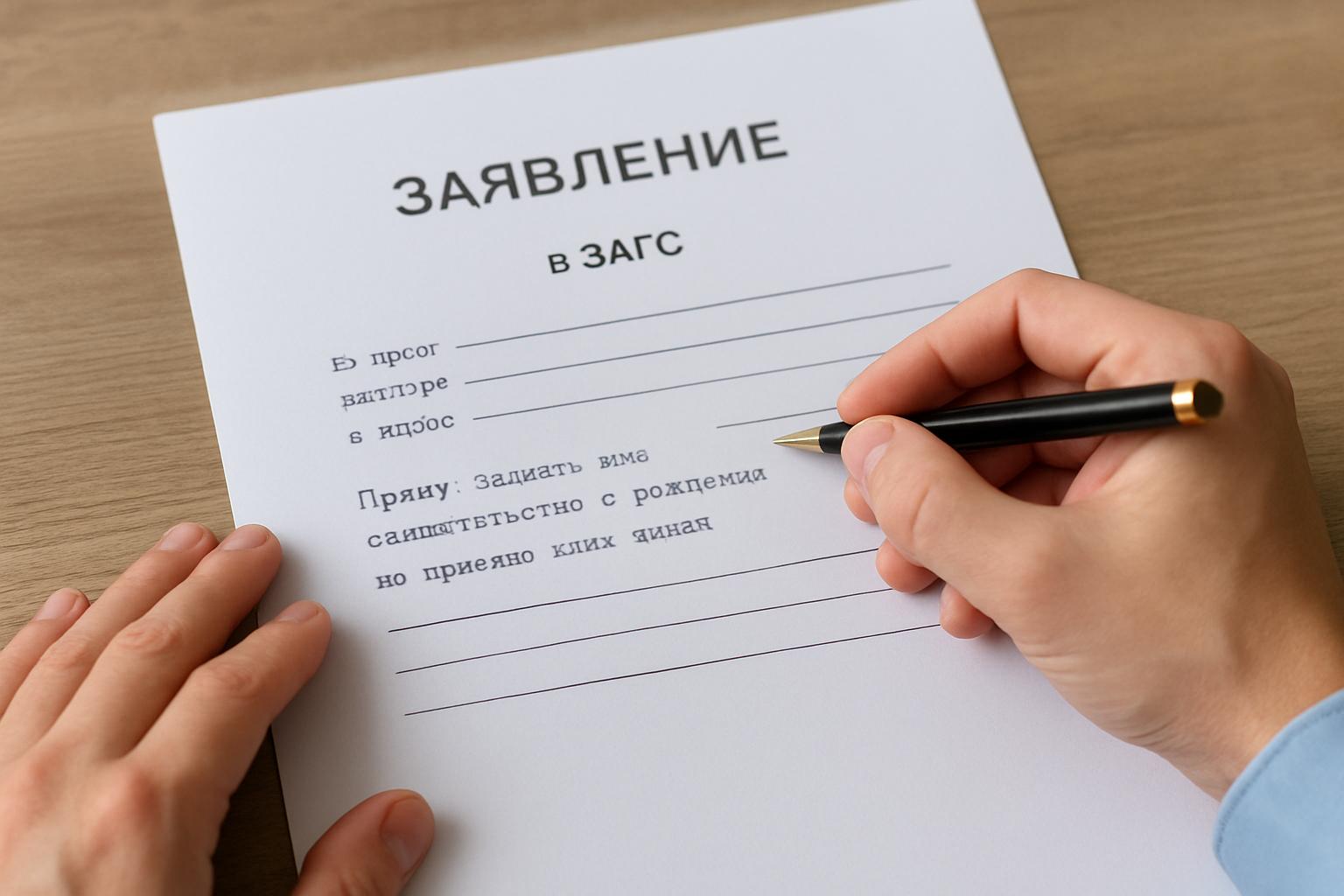 Как получить свидетельство о рождении из ЗАГС, если документ утерян или нужен для другой страны. Шаблонные фразы и образец заявления в ЗАГС