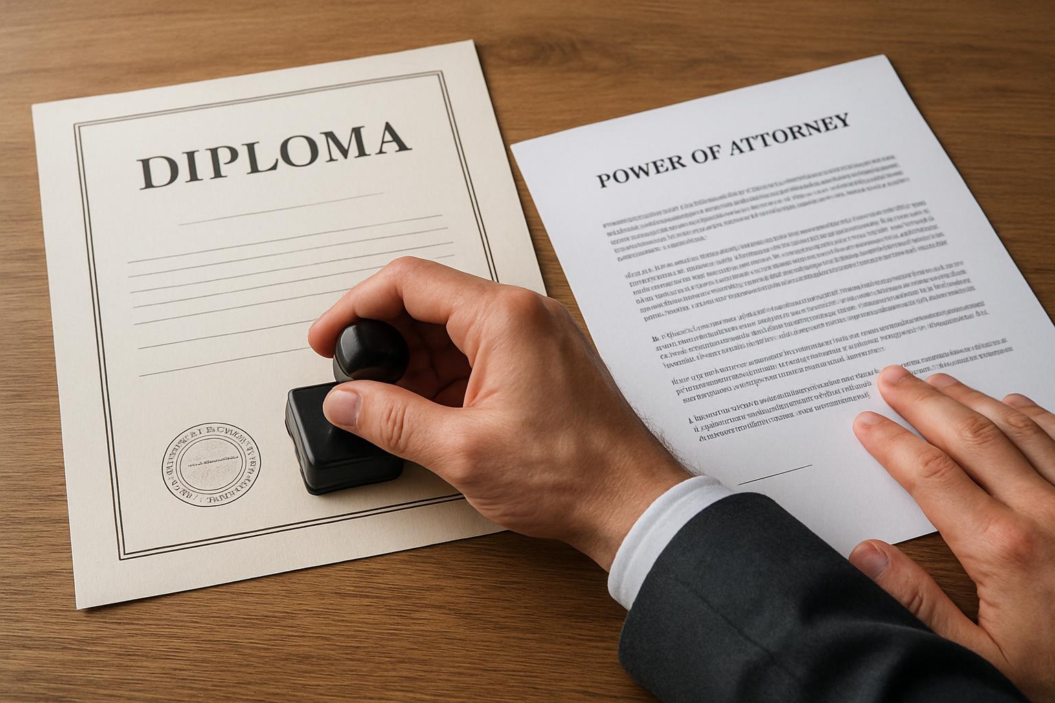 Как быстро поставить апостиль на диплом и не потерять время на повторную подачу. Как правильно оформить доверенность для представителя