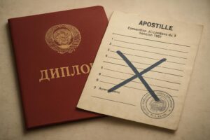 Апостиль на советский диплом: почему не все документы проходят с первого раза — подробный разбор от «Право и слово»