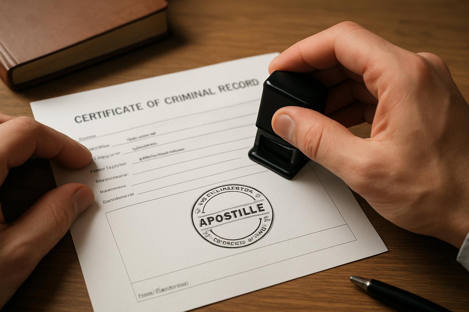Апостиль на справку о несудимости: почему документ нередко приходится оформлять заново