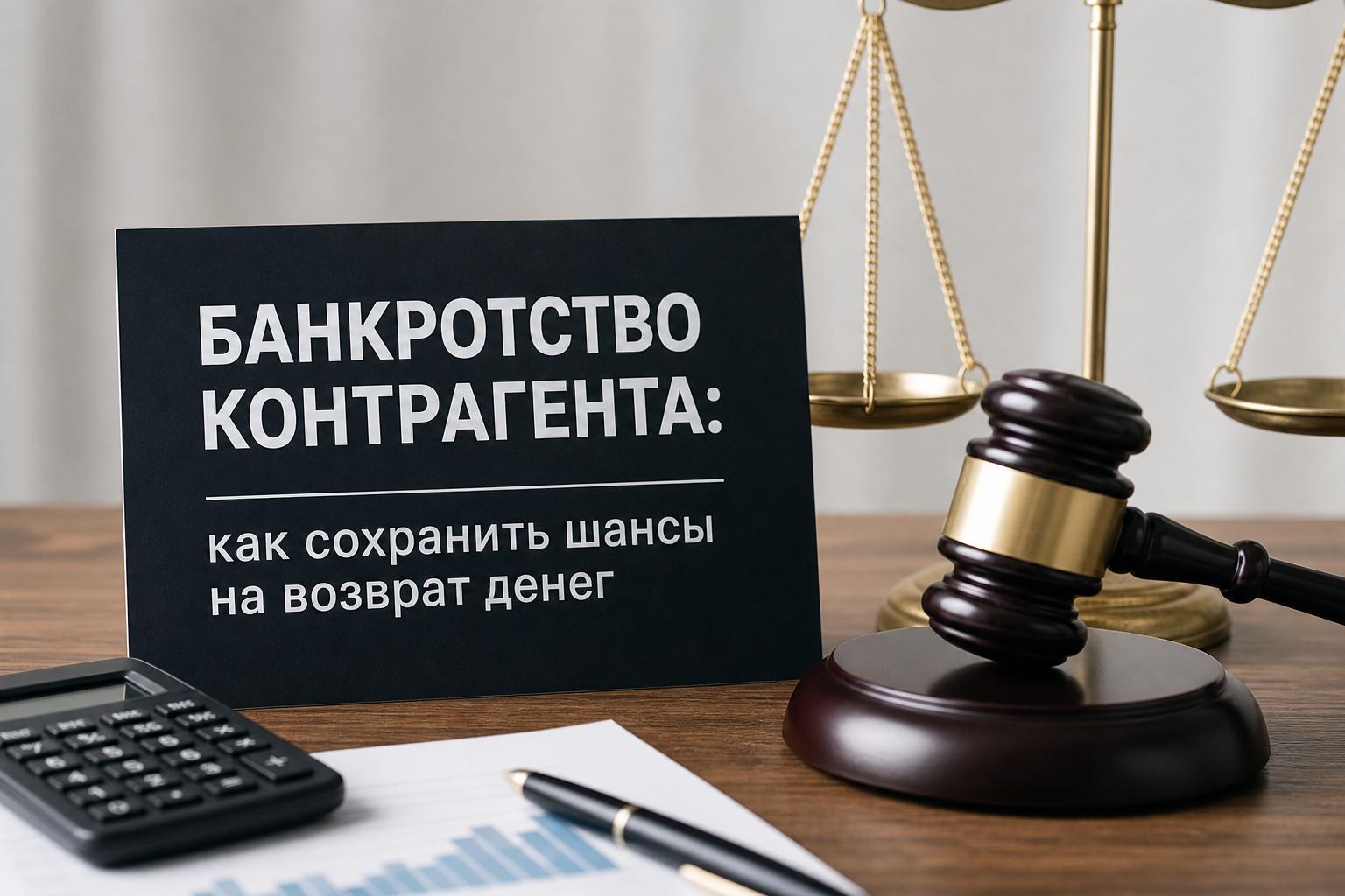Банкротство контрагента: как сохранить шансы на возврат денег . Что повышает шансы на деньги на практике Банкротство контрагента: как сохранить шансы на возврат денег . Что повышает шансы на деньги на практике