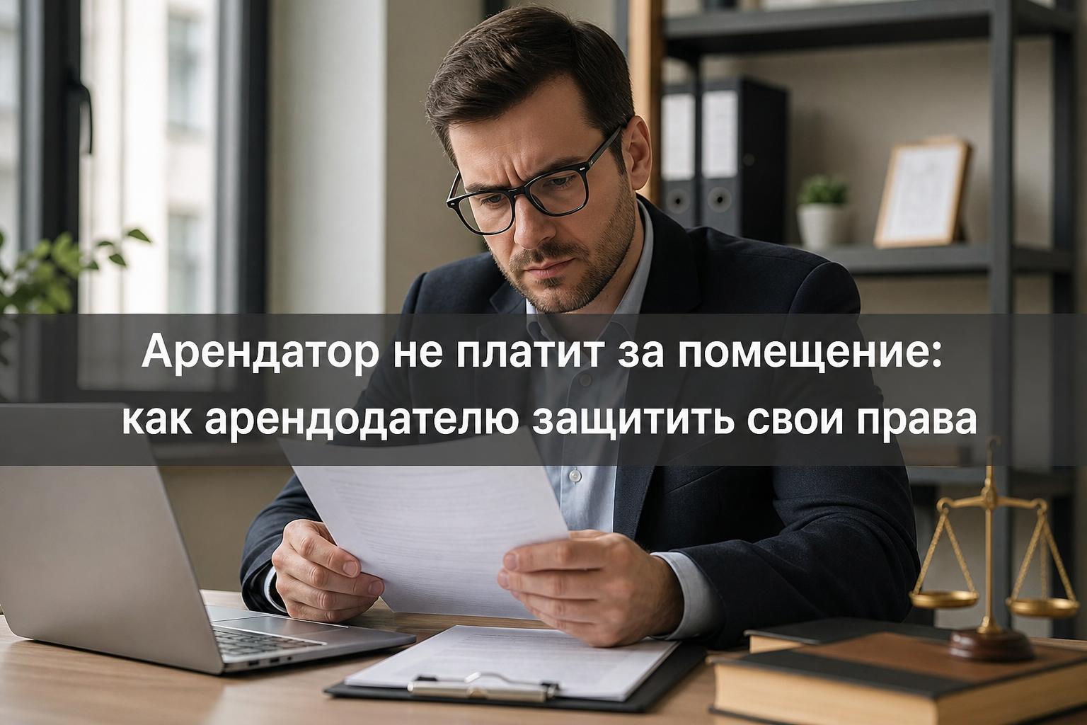 Арендатор не платит за помещение: как арендодателю защитить свои права без лишних нервов и потерь