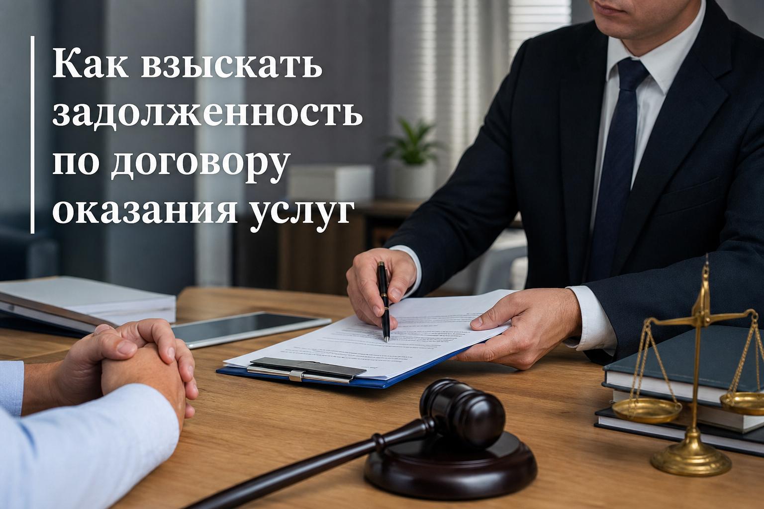 Как взыскать задолженность по договору оказания услуг: путь от доказательств до денег на счёте