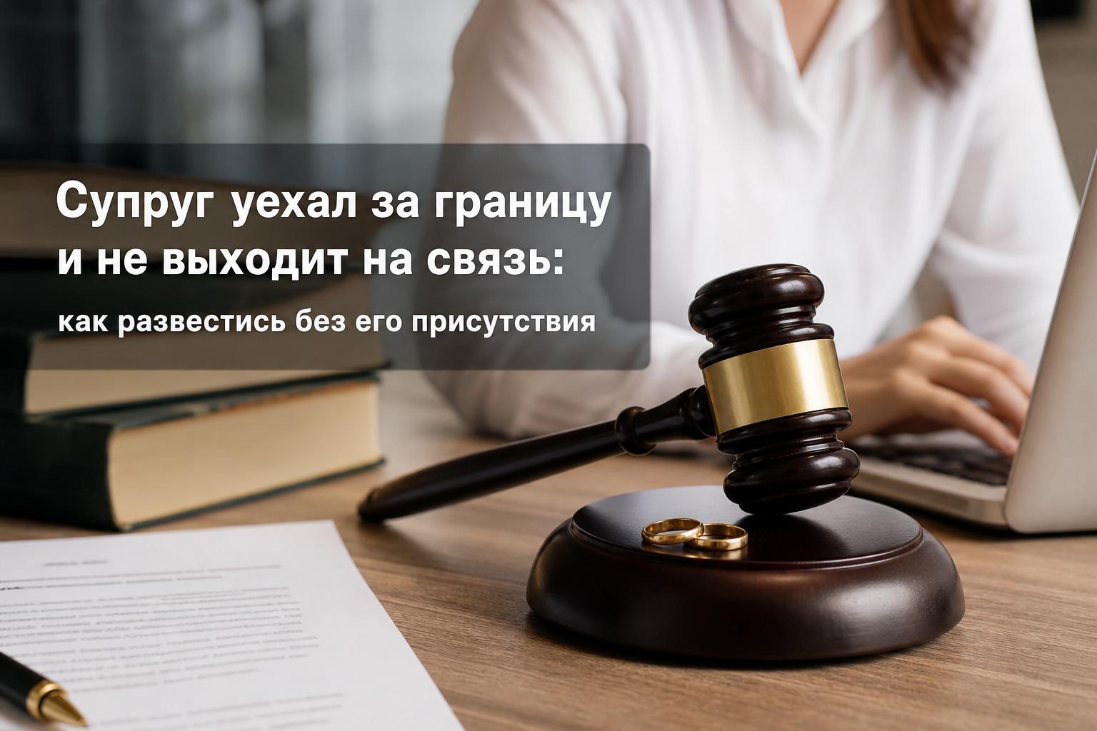 Супруг уехал за границу и не выходит на связь: как развестись без его присутствия