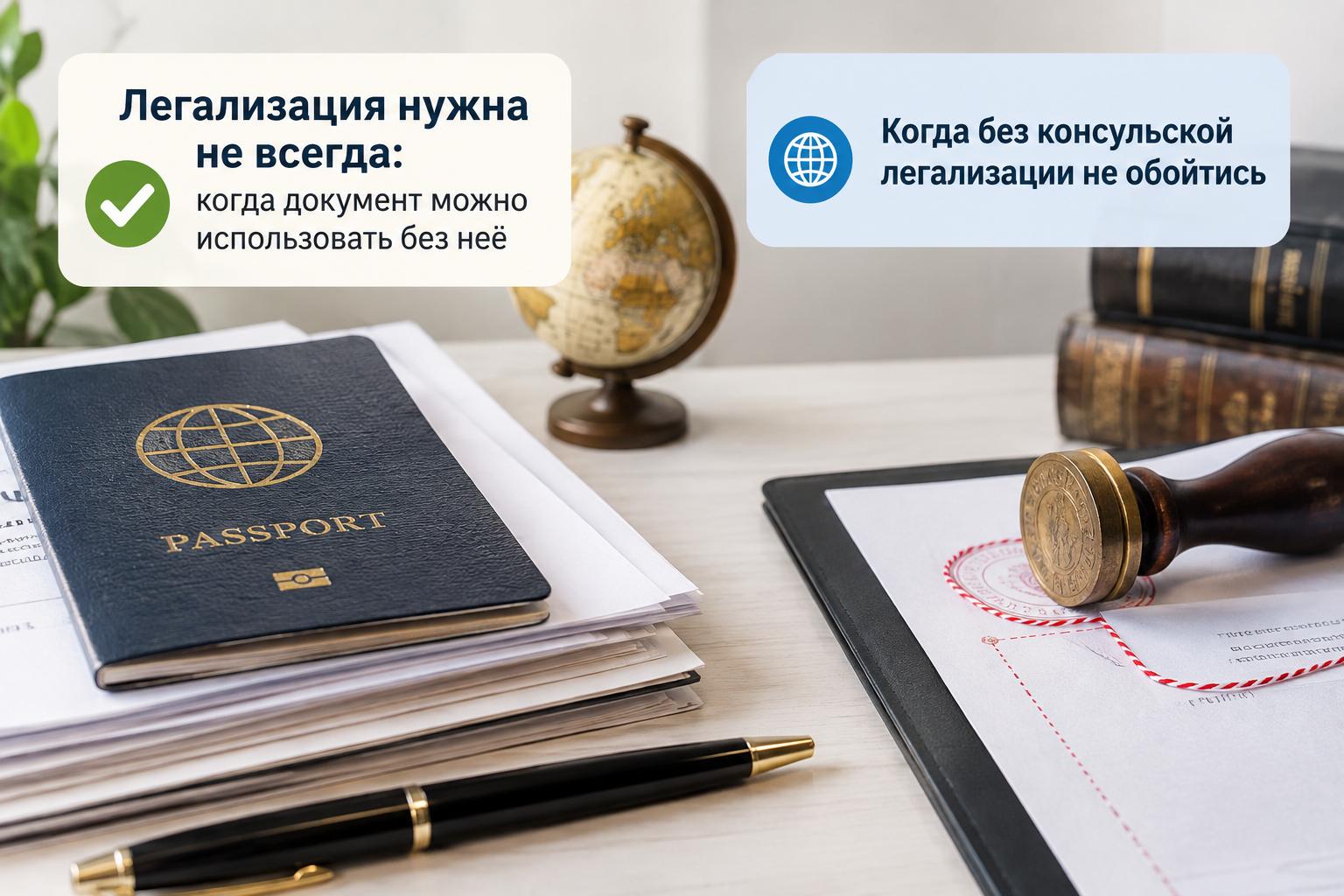 Легализация нужна не всегда: когда документ можно использовать без неё  . Когда без консульской легализации не обойтись