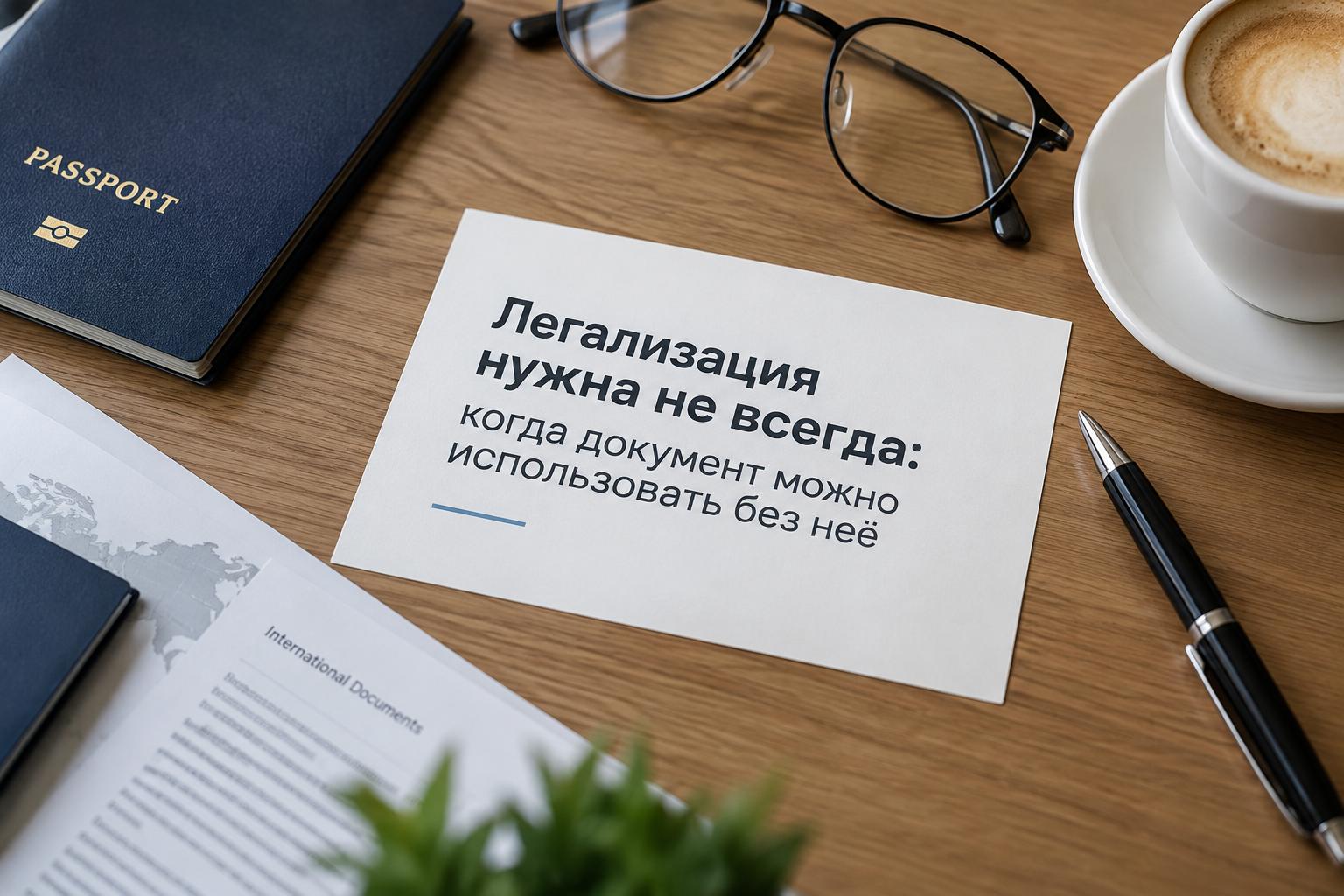Легализация нужна не всегда: когда документ можно использовать без неё
